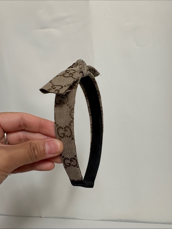 Upcycled Gucci Logo Headband